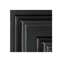Черни таванни плочки на иконата на Genesis-лесна инсталация за отпадане-водоустойчив, миещ се и огнеупорен-висококачествен PVC