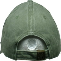 S. ВВС НА ВВС ИНСИНГА - USAF WASHED OD GREEN BASEBALL CAP Официален лиценз