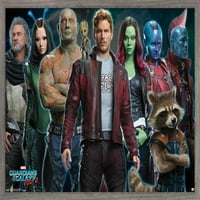 Marvel Cinematic Universe - Guardians of the Galaxy - Плакат за сплашване, 14.725 22.375