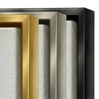 Ступел индустрии магически и уникален цитат Цветен модел еднорог портрет графично изкуство металик злато плаваща рамка платно