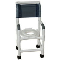 Международен 115-3-РХ Детски малък възрастен душ стол с редуктор твърда седалка