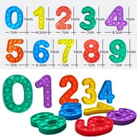 Toma номер с форма на декомпресиращ комплект играчки, джаджа евтини цифрови играчки комплект 0- номера образователни играчки родител-дете