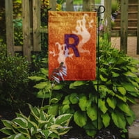 Съкровищата на Каролин си Джей 1040-флаг-Родител Хелоуин Дух писмо з монограм първоначално флаг Си Джей 1040, Многоцветен