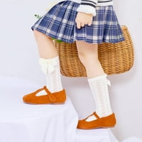 Малко дете малко момиче принцеса рокля обувки-мери Jane Flats for Girl Party School Shoes