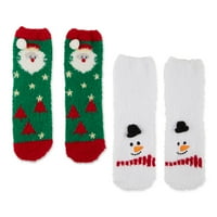 Подарък за чорапи, Дядо Коледа и снежен човек