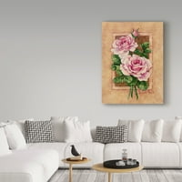 Изобразително изкуство 'роза фреска' платно изкуство от Барбара МОК