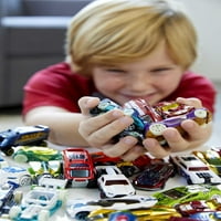 Горещи колела автомобили, играчки камиони и автомобили индивидуално опаковани, комплект от 50