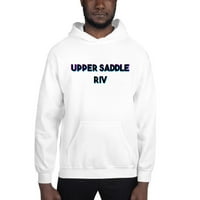 Tri Color Upper Saddle Riv Hoodie Pullover Sweatshirt от неопределени подаръци