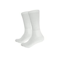 Noble Health Care Diabetic Anti Skid Hospital Slipper Socks Женски 10-13, бяло