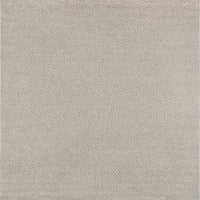 Momeni Como Machine Polypropylene Grey Indoor Outdoor Rug 7'10 10'10