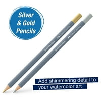 Фабер -Кастел изкуство на акварелни моливи - моливи за начинаещи Unisex