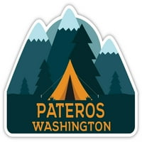 Pateros Washington Souvenir Vinyl Decal Sticker Camping Design Design