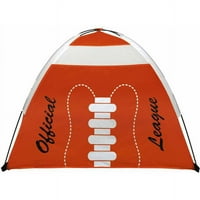 Гигатент футболен купол игра на палатка с врати за завеси, лесна за настройка