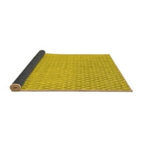 Ahgly Company вътрешен правоъгълник Ориенталски жълти килими за индустриална зона, 2 '3'