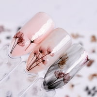 3D красота за нокти за нокти стикери за прехвърляне на вода Декорация цветни декали съвети a pinshui