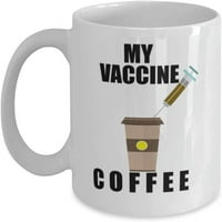 В тенденция моята ваксина кафе чаша забавна новост чай за чай за кафе