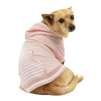 Жив живот розови райета дръпнете над домашни любимци джоб суитчър за кучета котки, ХС