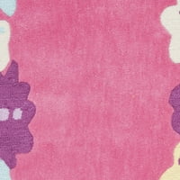 Safavieh Kids 2'3 7 'ръчен килим в розово и лавандър
