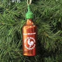 Празничен орнамент sriracha chili сос бутилка домат кетчуп горещ сос go6575