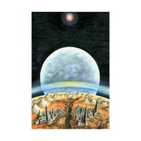 Изобразително изкуство 'живот на Марс светлина' платно изкуство от Питър Потър