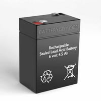 BatteryGuy Criticare Systems Замяна 6V 4.5AH Батерия - Еквивалент на марката Batteryguy
