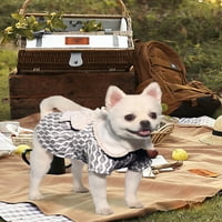 Топкинс кучешка рокля Валентин ден куче пуловер рокля мека кучешка рокля сладък домашен любимец облекло за малки средни кучета