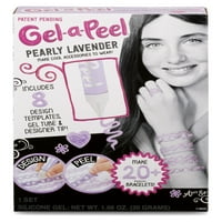 Kel-a-Peel Starter Kit, Pearly Lavender, Страхотен подарък за деца на възраст 6, 7, 8+