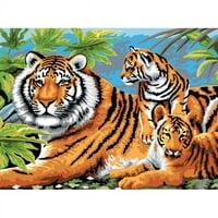 Royal Paint по номер Junior LG Tiger & Cubs