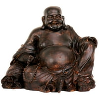Ориенталски Мебели 8 Седяща Смееща Се Статуя На Буда