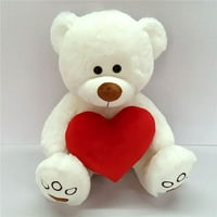 Валентин плюшена мечка, която държи сърце 15.75